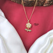 Sunflower-Spinning Pendant-Gold- Shade