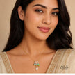 Serene Lotus Drop Neckchain