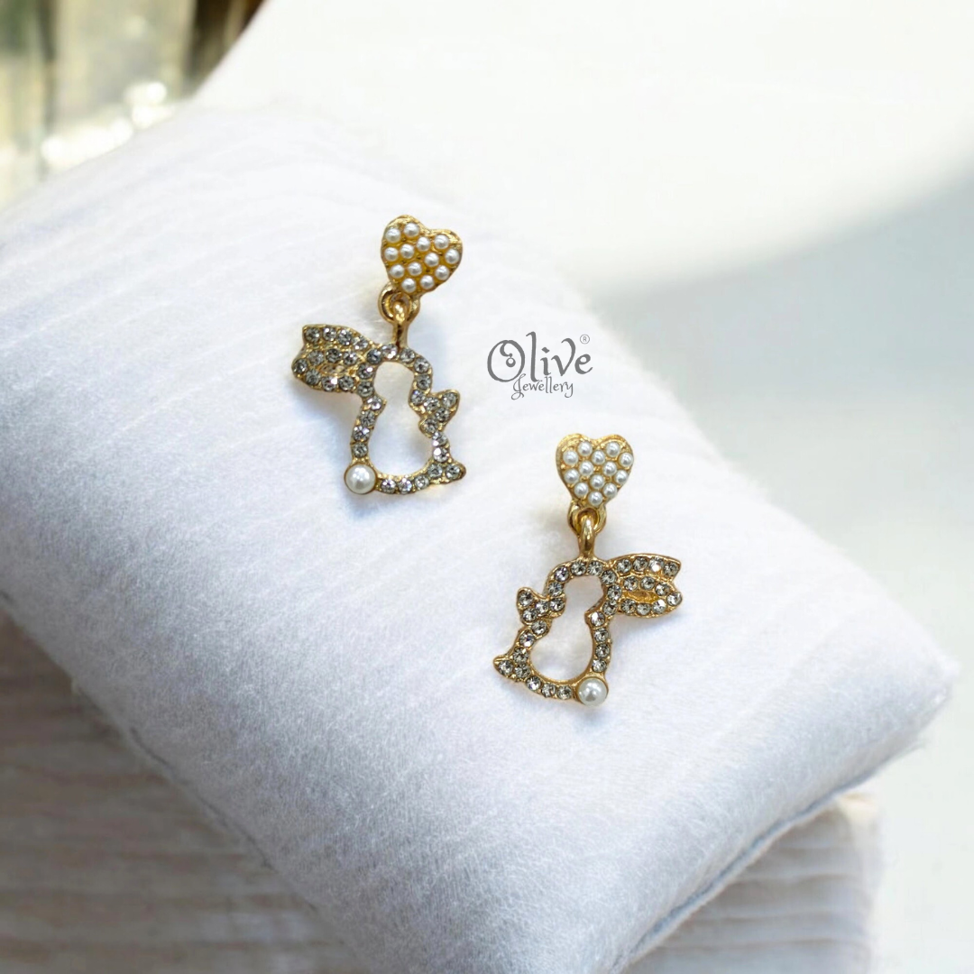 The Pearl Rabbits - Korean Designs - Olive Jewellery